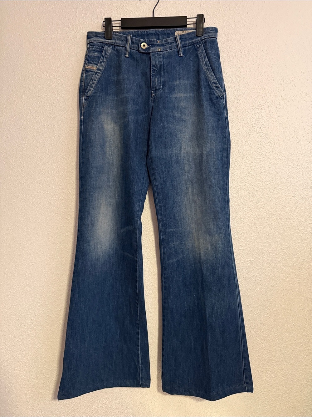 Diesel Fairlegg Wide Leg Jeans